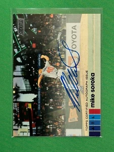 2020 Topps Stadium Club Mike Soroka #AMSO Autographs Black /25 - Picture 1 of 2