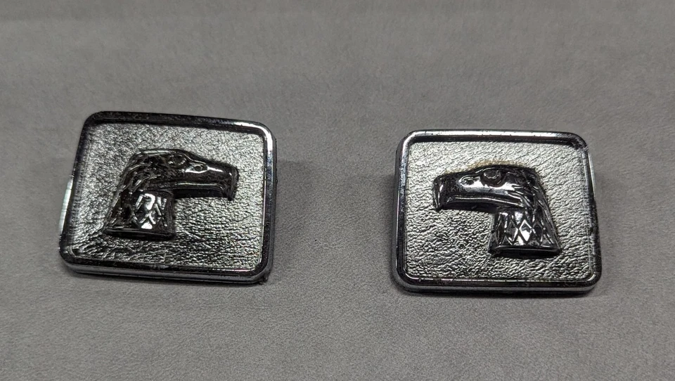 1980-1988 AMC Eagle B Pillar Emblems Rare  - Image 1 of 4