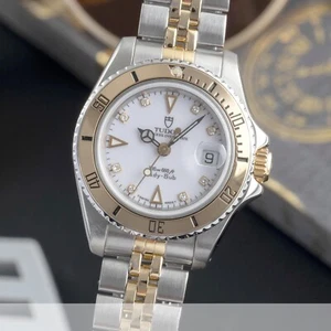 Tudor Princess Oysterdate Lady-Sub Stahl / Gold Diamond Damenuhr Ref. 96093 - Bild 1 von 13