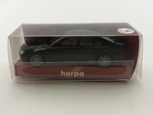 HERPA 23054 BMW E65 7er TM -BLACK H0 1:87- GOOD IN BOX - 361 - Picture 1 of 5