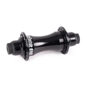 SHADOW CONSPIRACY DEFINITIVE FRONT HUB 36h BMX BIKE SEALED BEARING BLACK NEW - Afbeelding 1 van 3