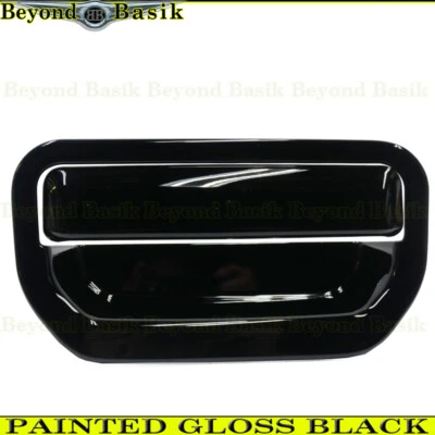 Cubierta de manija de puerta trasera negra brillante para Honda Ridgeline 2006-2012 sin cámara de reversa Foto 1 de 4