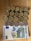 Euro Left Over Holiday Money ?25 in a Note & Mixed Coins