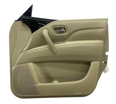 Infiniti QX80 2018-2021 OEM panel de moldura de puerta delantera derecha | trigo (H) Foto 1 de 4