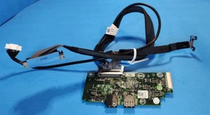 Dell PowerEdge R320 R420 Server Front USB Port Activity LED Panel w/Cables 714TC - Picture 1 of 2