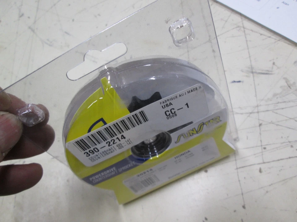 PIÑÓN SUNSTAR - DELANTERO ACERO - 428 - HONDA CRF100F XR100 XL100S XR100R Foto 1 de 3