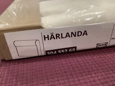 IKEA HARLANDA Cover SLIPCOVER  For Armrest Inseros White 304.552.68 - Image 1 of 3