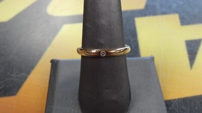 Anillo TIFFANY & Co. Elsa Peretti Oro Rosa 18K Diamantes Talla 8 Foto 1 de 4