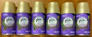 6 Glade Automatic Spray Refill Air Freshener Tranquil Lavender & Aloe Burgamot - Picture 1 of 3