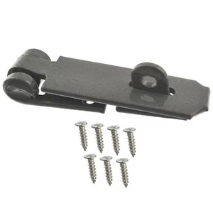 Cobertizo de seguridad de hierro fundido de alta resistencia 90 x 30 mm hasp y grapa TE158 - Imagen 1 de 2