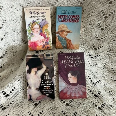 Lot of 4 vintage paperback Willa Cather books Foto 1 de 3