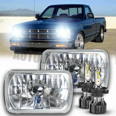 For Chevrolet K1500 K2500 K3500 Pickup 5x7" 7x6" inch Led Headlight Hi/Lo Beam - Image 1 of 4