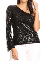 Anna-Kaci Casual Formal Embroidered Lace Sequin Sleeveless Shirt ...