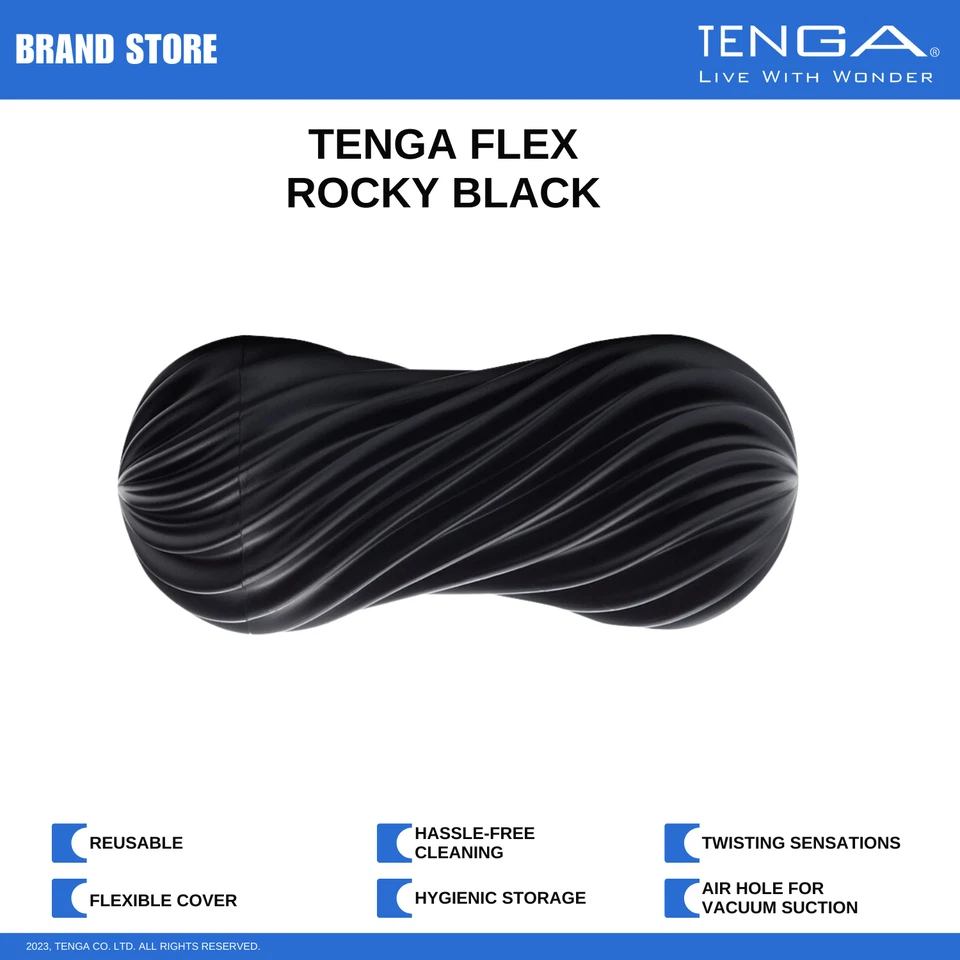 TENGA Flex Masturbador/Acariciador Masculino Reutilizable con Soporte de Secado Nuevo en Caja Nuevo con Etiquetas Foto 1 de 4