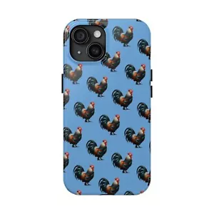 Rooster Tough Cell Phone Case birdwatcher lover nature smart bird birder - Picture 1 of 11