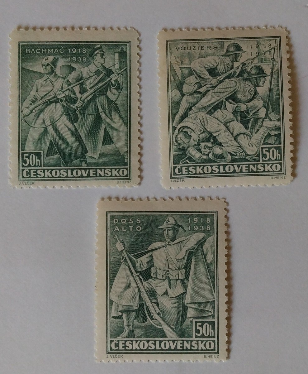 Green Czech & Czechoslovakian Stamps for sale | eBay