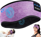 ink-topoint Sleep Headphones,Bluetooth Sport Headband Wireless Music Purple