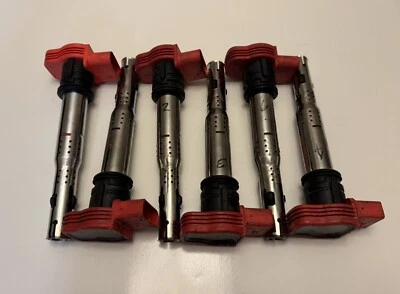 Juego de paquetes de bobinas de encendido AUDI B8 B8.5 S4 S5 A6 SQ5 V6 (6) - 06B905115E Foto 1 de 4