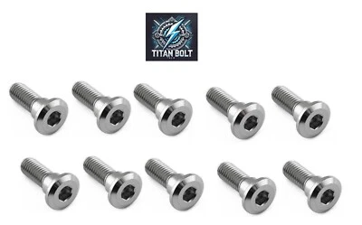 10 pernos de rotor de disco de freno delantero de titanio tornillo Suzuki GSXR 600 GSXR750 2006-2007 Foto 1 de 4