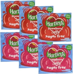 Hartley's Sugar Free Strawberry Jelly and Raspberry Jelly - 12 x 11.5g. - Picture 1 of 6