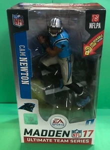 CAM NEWTON MCFARLANE FIGURE MADDEN NFL 17 EDITION CAROLINA PANTHERS - Picture 1 of 1