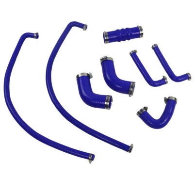 Blue Silicone Radiator Hose Kits For 1952-1961 1958 Triumph Blue TR2 TR3 TR3A - Изображение 1 из 4
