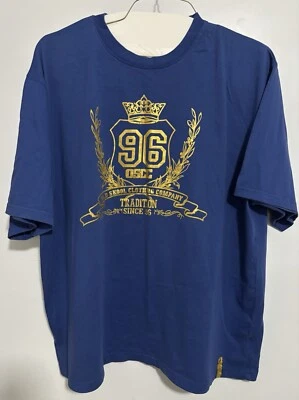 Camiseta Old Skool Para Hombre XXL Azul Estilo Y2K Patín De Gran Tamaño Foto 1 de 4
