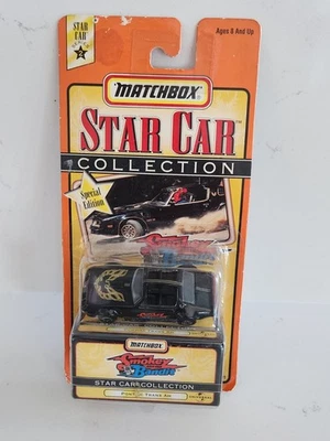 MATCHBOX SMOKEY AND THE BANDIT PONTIAC TRANS AM STAR CAR NEW 1997 VTG - Image 1 of 3