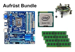 Bundle Gigabyte GA-Z77MX-D3H + Intel Core i3 i5 i7 CPU + 4GB bis 32GB RAM wählba - Afbeelding 1 van 1