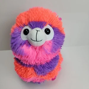 Lindo peluche Peek-A-Boo Toys púrpura rosa naranja 15" llama/alpaca - Imagen 1 de 10