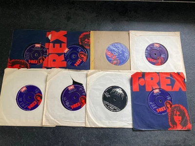 T-Rex 8 vinyl Singles Bundle/Joblot - Image 1 of 2