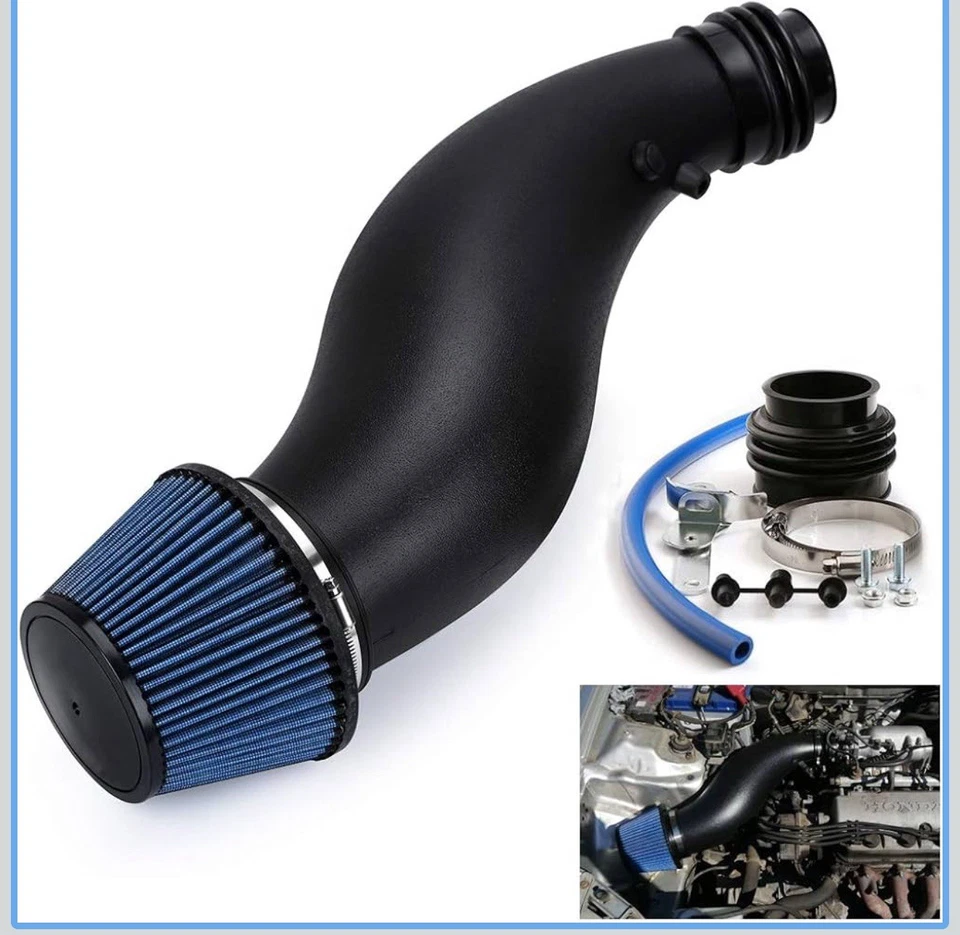 Tubo de admisión de aire de plástico PTNHZ compatible con Honda Civic 92-00 EK EG con aire F Foto 1 de 2