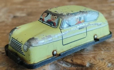 Macchinina In Latta Anni 50 Modello Gioco - Immagine 1 di 4