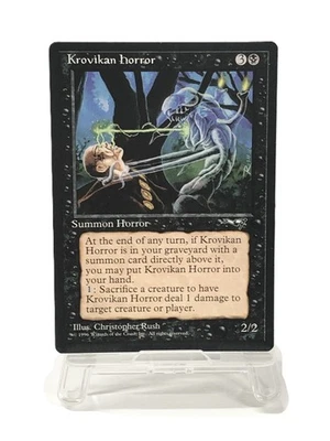 Krovikan Horror Alliances Magic the Gathering MTG Single Card Vintage Japan - Image 1 of 4