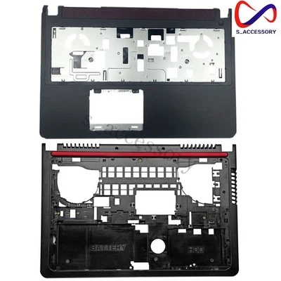 Nuevo Dell Inspiron 15 5576 5577 7557 7559 Negro Reposamanos Estuche Cubierta Inferior EE. UU. Foto 1 de 4
