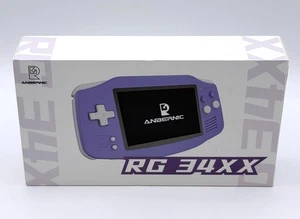 *NUOVO* ANBERNIC RG 34XX Console di gioco portatile 3,4" 32GB 3500mAH RG34XX (Glacier) - Foto 1 di 2