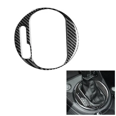 Cubierta de panel de cambio de marchas de fibra de carbono para Volkswagen VW Beetle 2012-2019 Foto 1 de 4