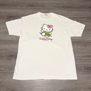 Vintage 2001 Sanrio Hello Kitty In Hawaii Hula Japan Anime T-Shirt Erwachsene Größe XL - Bild 1 von 8