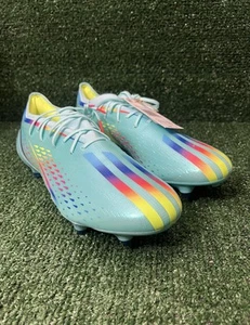 adidas X Speedportal.1 SG Aqua Blue Soccer Cleats Men Size 11.5 GW8442 - Picture 1 of 8