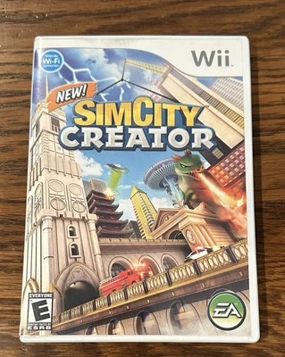 SimCity Creator Nintendo Wii 2008 Complete with Manual In Original Box - Image 1 of 4