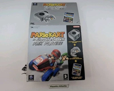 FOUDREAU MARIO KART DOPPIO CRUSCOTTO!!  CONSOLE NINTENDO GAMECUBE 🙂 - Immagine 1 di 4