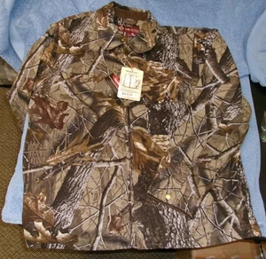 Dri Duck Uomo 5041 TREKKER Boulder Panno Giacca Tela REALTREE HARDWOODS HD! - Foto 1 di 3