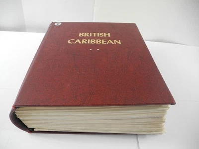 ISLAS DE SOTAVENTO, MONTSERRAT, SANTA LUCIA Y, Colección Avanzada de Sellos con Bisagras/montados Foto 1 de 4