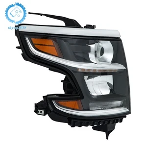 Faro derecho HID/Xenón transparente Len con LED DRL para Chevy Tahoe/Suburban 2015-2020 - Imagen 1 de 18