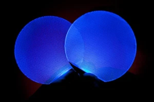 [ Round ] Blue Star-Lord Decorations Batman led Light Flexible Helmet Lights ... - Picture 1 of 4
