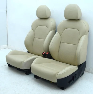 KIA STINGER GT-LINE 2018 2019 2020 2021 2022 2023 BEIGE CUERO ASIENTOS TÉRMICOS Foto 1 de 4