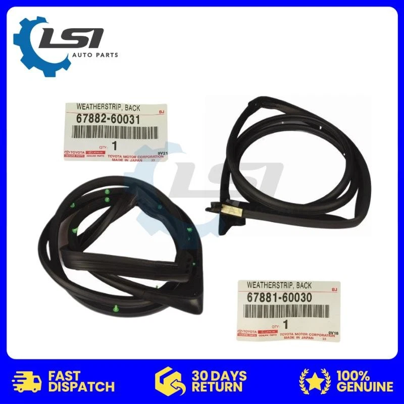 Genuine LandCruiser 78 76 70 79 Series RH & LH Back Barn Door Weatherstrip Seal - image 1 of 1