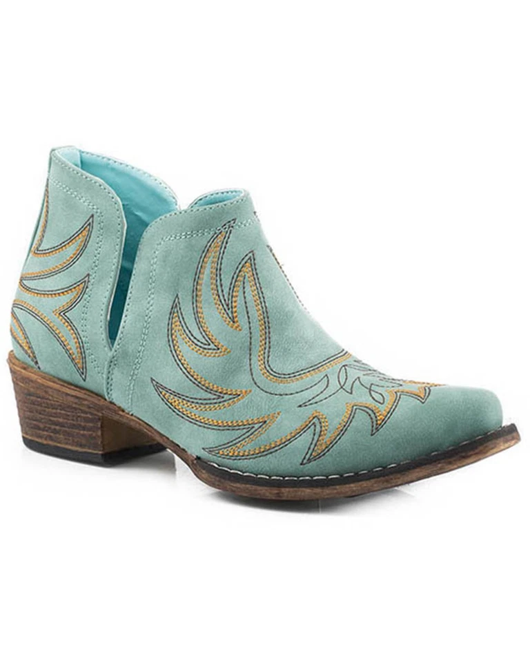 Botines Roper Ava Western para mujer - puntera corta - 09-021-1567-1094 BU Foto 1 de 1