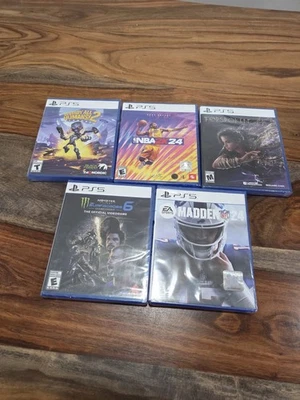 PS5 Game Bundle Assorted Games (5) - Image 1 of 3