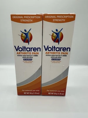 Gel antiinflamatorio tubo 1,7 oz/50 g caducidad 04/2028+ Voltaren para el dolor artritis Foto 1 de 4
